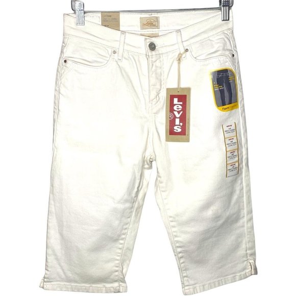 Levi's 512 Perfectly Slimming Bermuda Denim Shorts - Picture 2 of 8